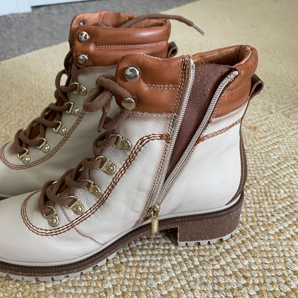 Pikolinos Aspe size 7 Black and Cream